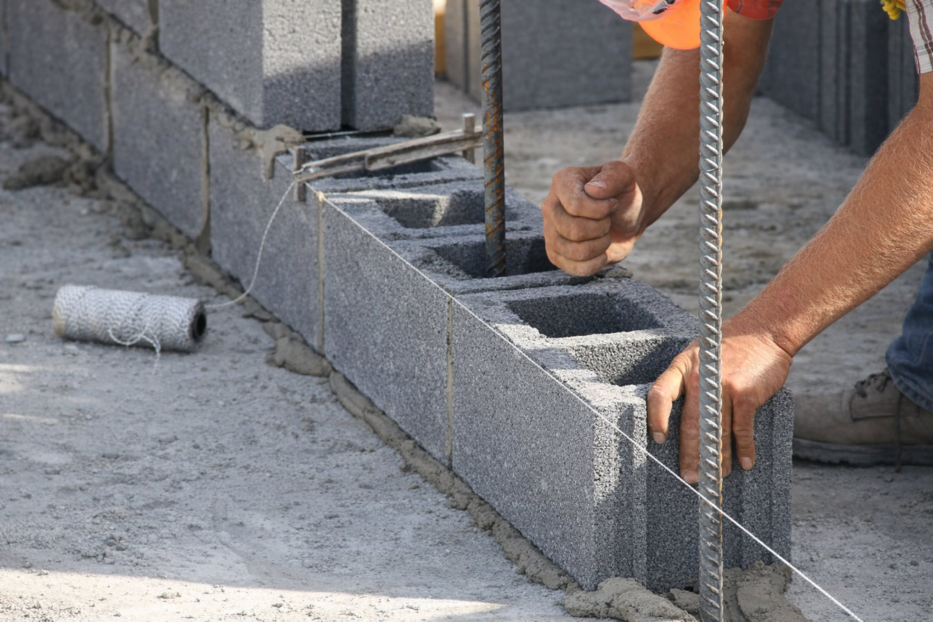 Foundation Block Wall Installation in Post Falls, ID